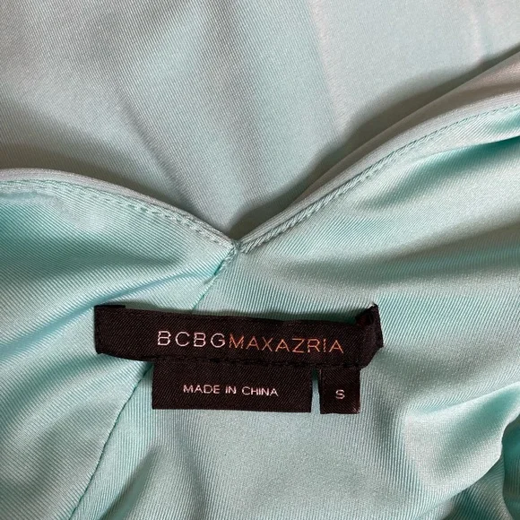 BCBGMAXAZRIA blue/teal anything dress up dress - Picture 7 of 12